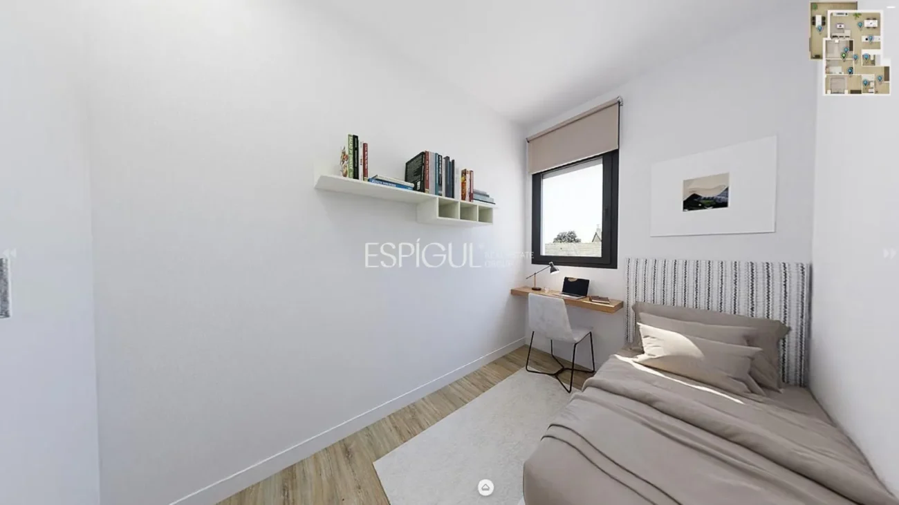 Bajo con terraza y jardín en Sarrià de Ter – Obra nueva