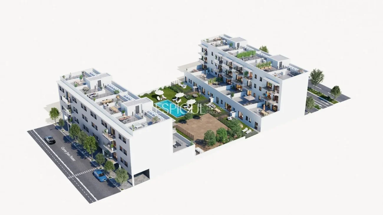 Bajo con terraza y jardín en Sarrià de Ter – Obra nueva