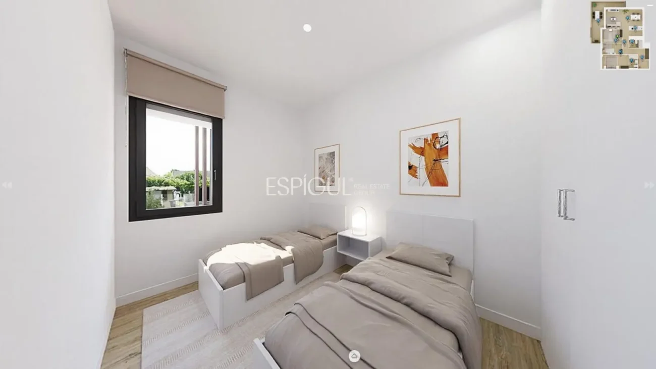 Estrena planta baja con gran jardín – Terrazas de Vilablareix