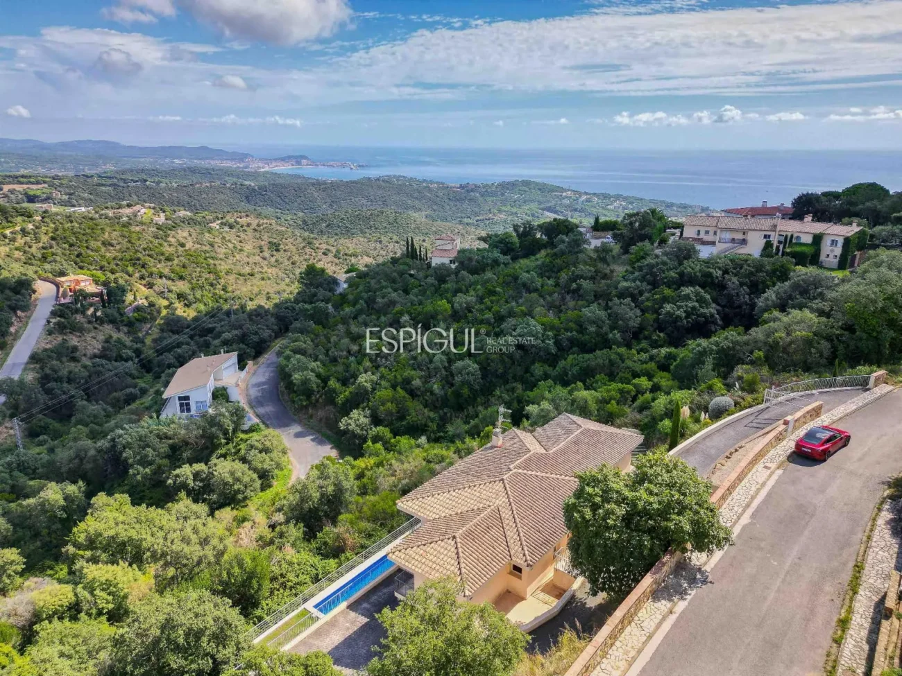 Vila exclusiva amb piscina i vistes panoràmiques a Platja d’Aro