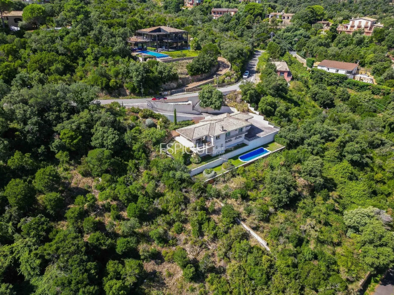 Vila exclusiva amb piscina i vistes panoràmiques a Platja d’Aro