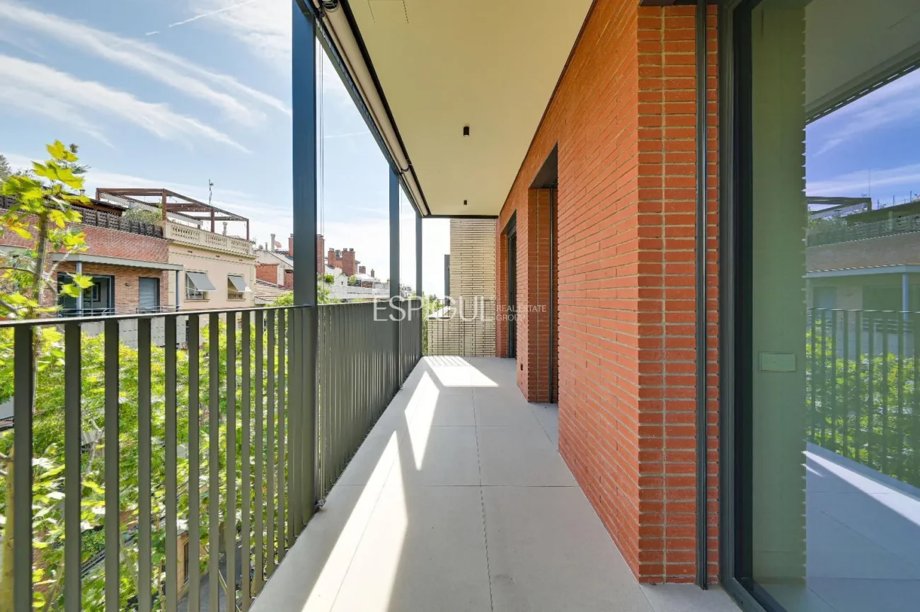 Appartement exclusif de construction neuve avec terrasse de 14 m² à Sant Gervasi-Galvany