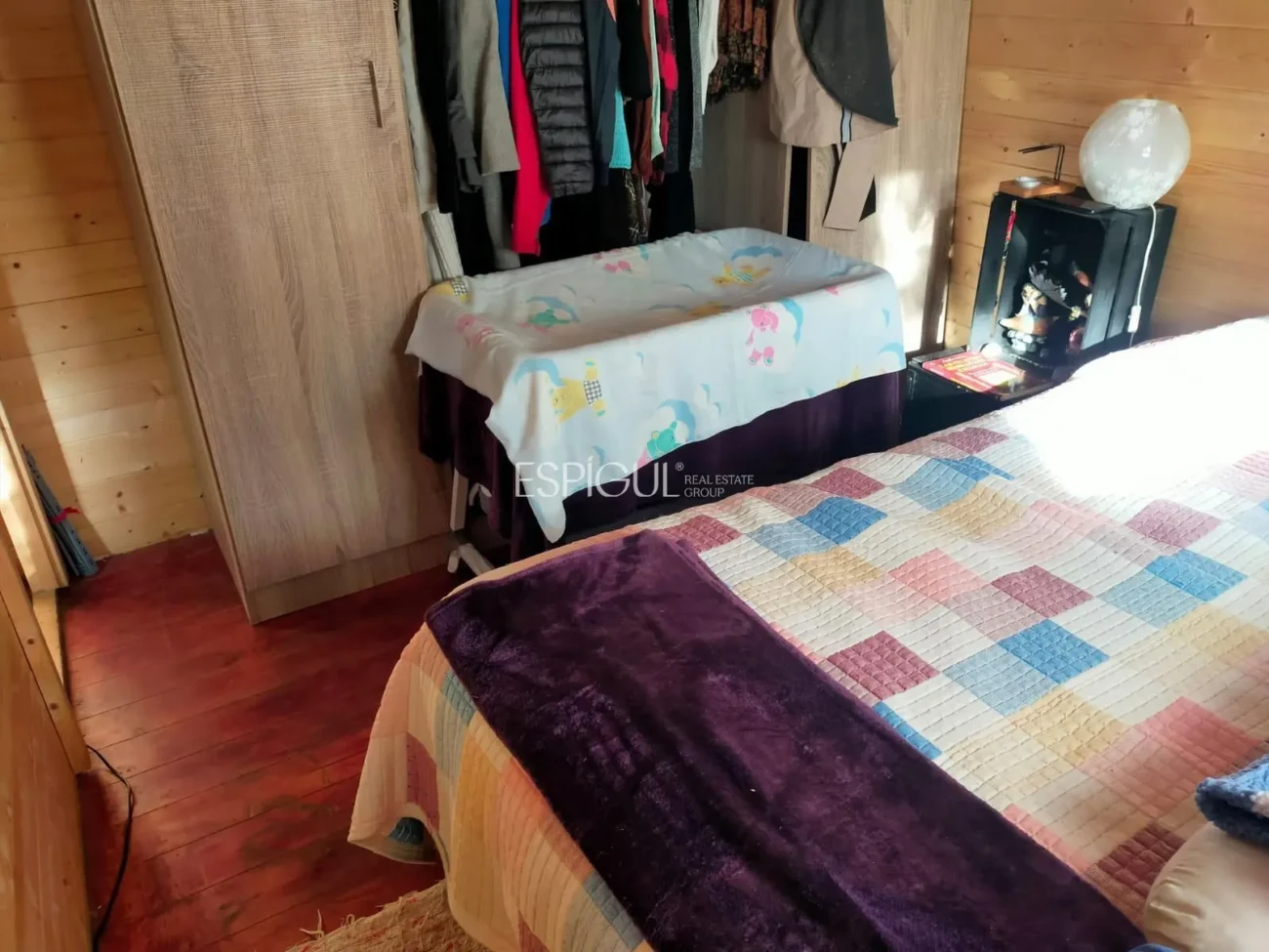 Parcela y casa de madera en Can Fornaca de Riudarenes