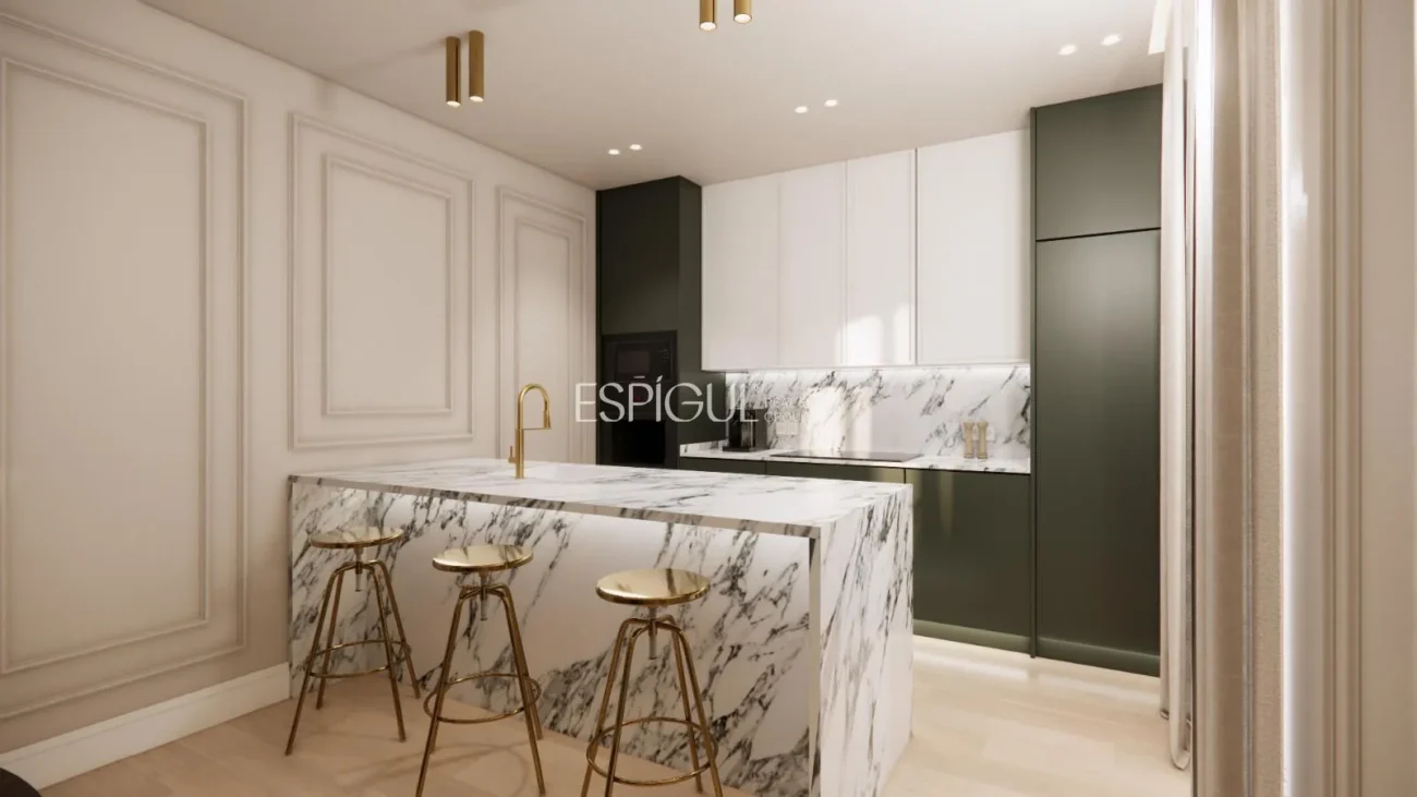 Appartement rénové et intelligent dans un immeuble classique de Recoletos, Madrid