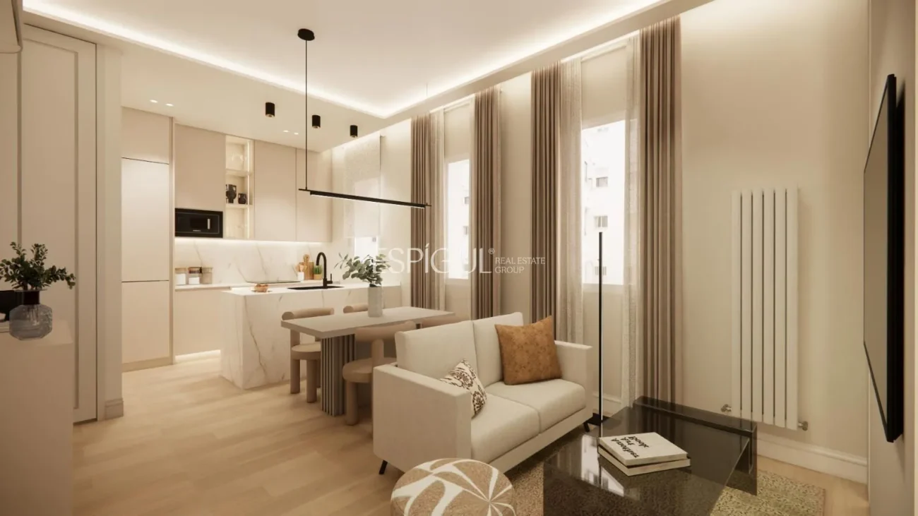 Piso reformado en Calle Alcántara, Barrio de Salamanca