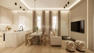 Piso reformado en Calle Alcántara, Barrio de Salamanca