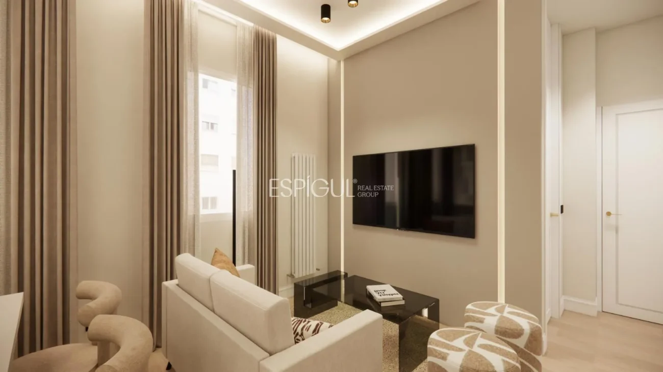 Piso reformado en Calle Alcántara, Barrio de Salamanca