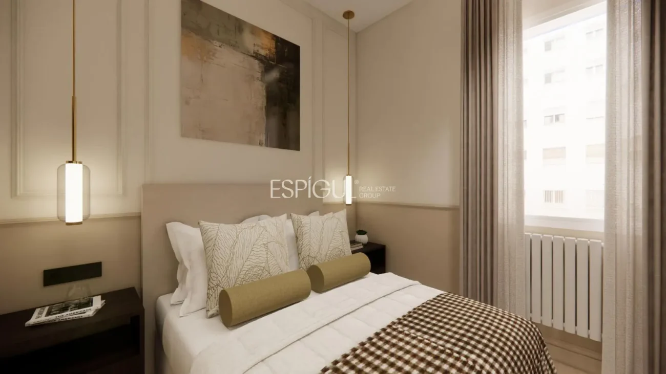 Piso reformado en Calle Alcántara, Barrio de Salamanca