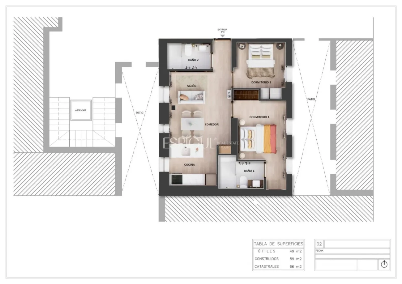 Piso reformado en Calle Alcántara, Barrio de Salamanca