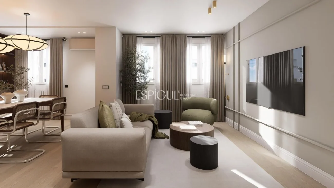 Отремонтированная квартира на втором этаже на улице Генерала Диаса Порлье, Гойя