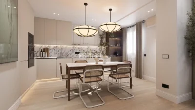 Renovierte Wohnung im zweiten Stock in der Calle General Diaz Porlier, Goya