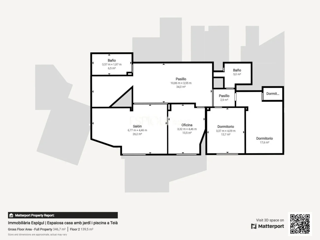 Amplia casa de 6 habitaciones con piscina en Sant Berger, Teià