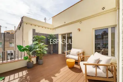 Penthouse exclusif à vendre avec terrasse rue Muntaner, Barcelone