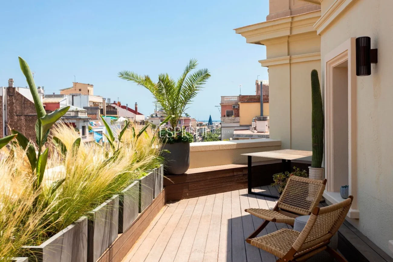 Ático en venta en la Dreta de l’Eixample