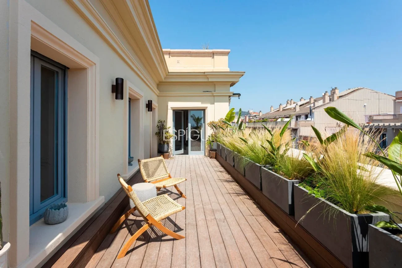 Ático en venta en la Dreta de l’Eixample