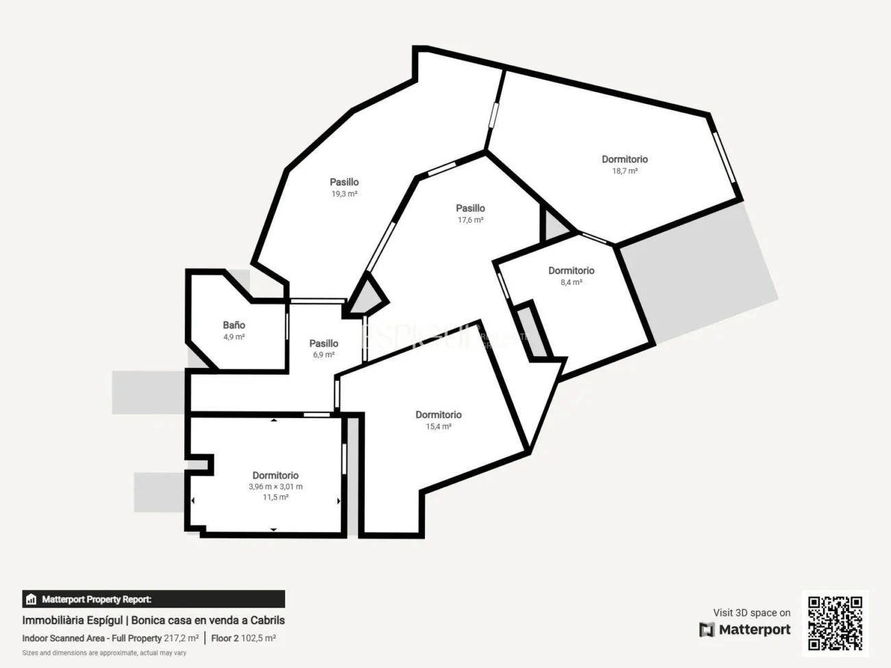 Belle maison avec un grand potentiel et une conception architecturale unique à La Llobera, Cabrils