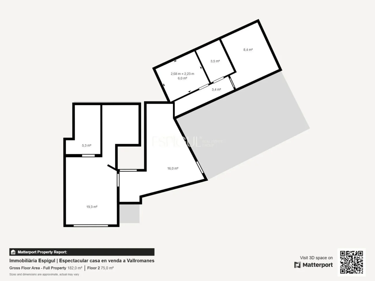 Красивый новый дом с захватывающим видом в Вальроманесе