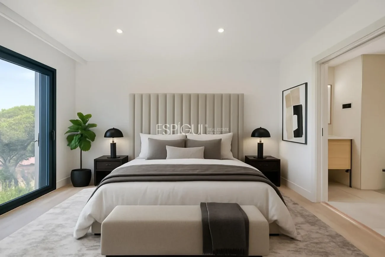 Bonita casa de obra nueva con espectaculares vistas en Vallromanes