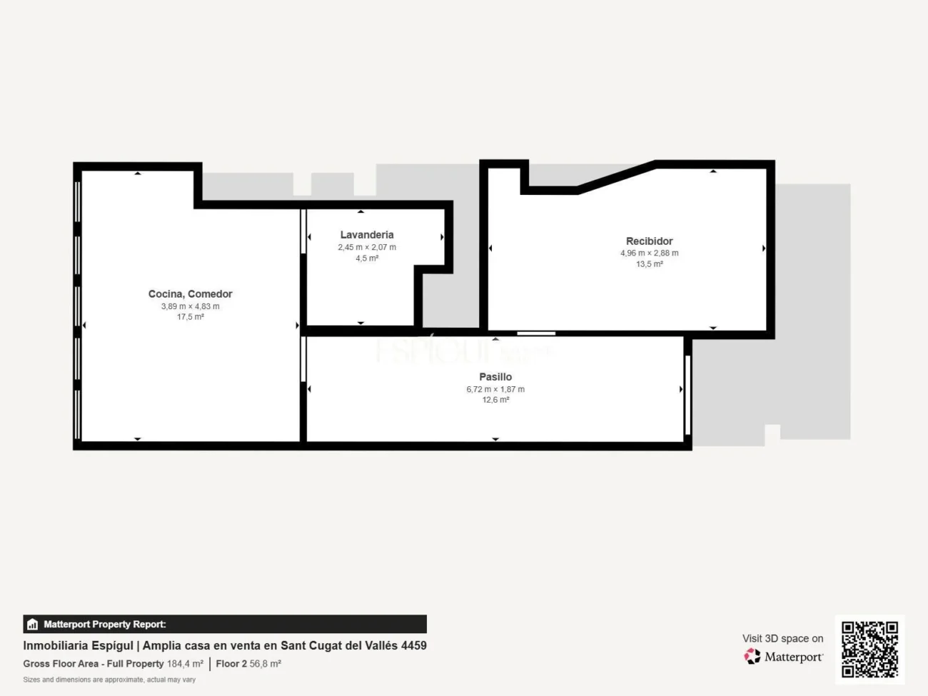 Casa adosada en venta en el Parc Central