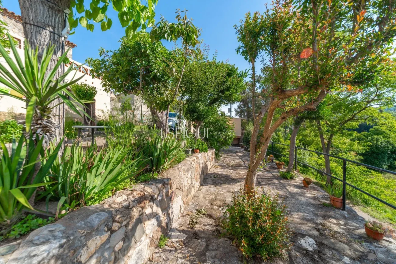 Casa amb jardí al barri de Sant Daniel de Girona