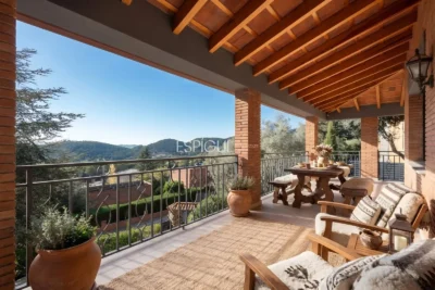 Casa en venda amb vistes panoràmiques a Cavall Bernat, Matadepera