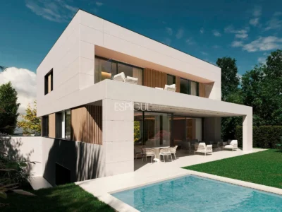 Chalet de obra nueva en Valldoreix