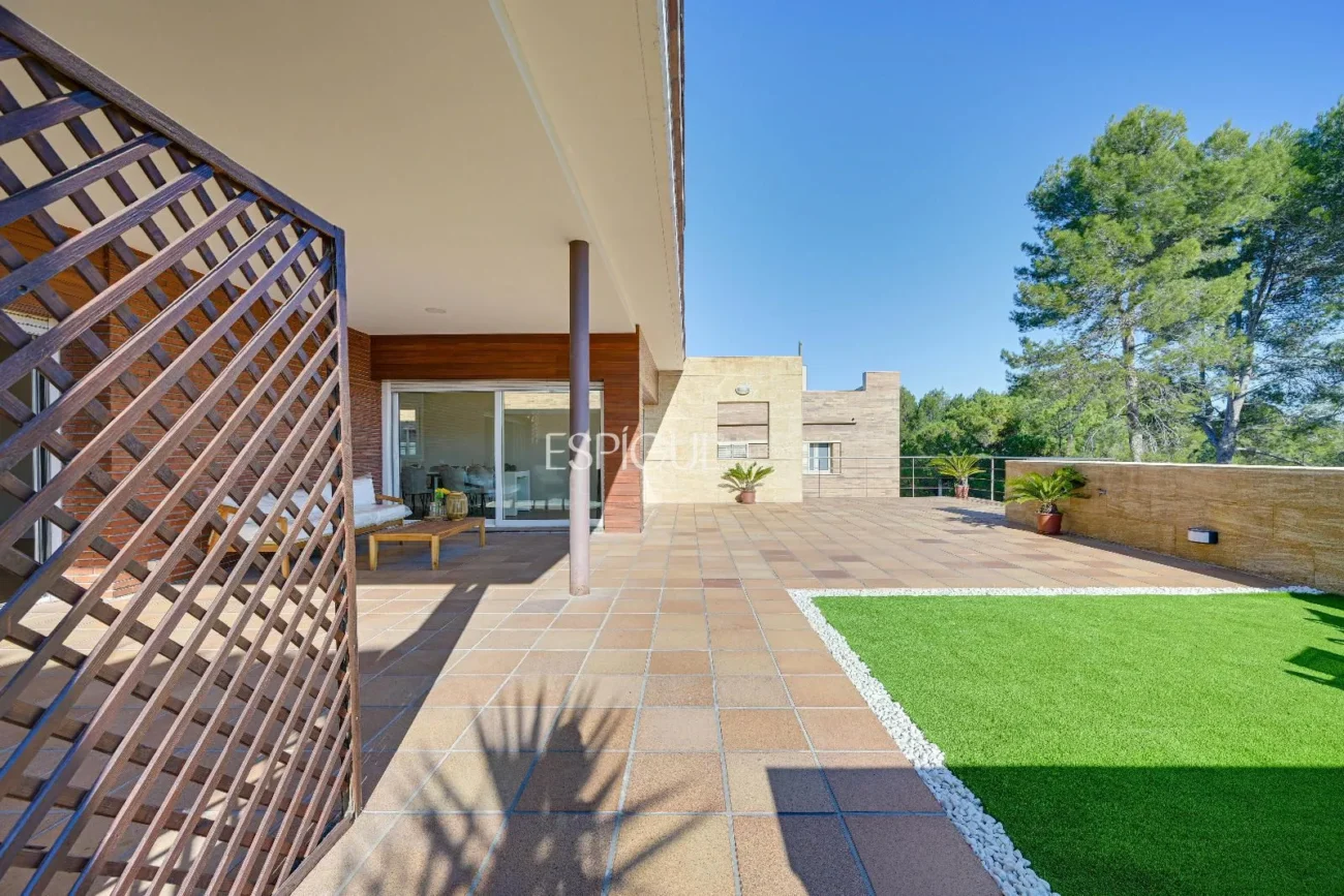 Chalet independiente con piscina en Valldoreix