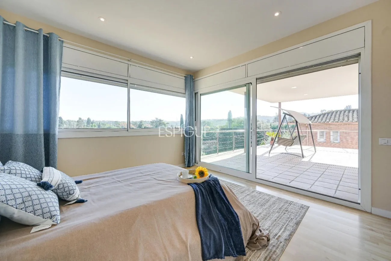 Chalet independiente con piscina en Valldoreix