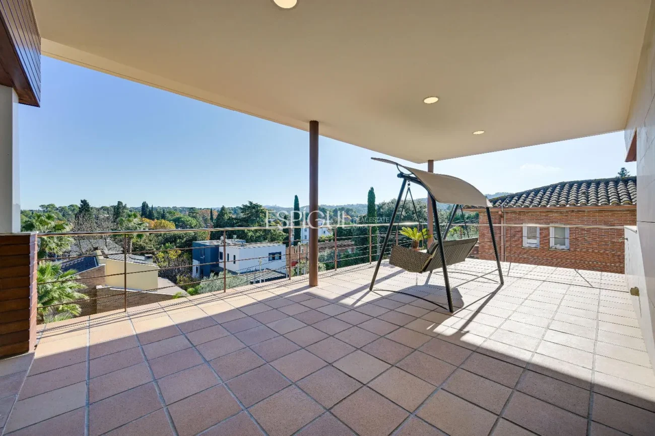 Chalet independiente con piscina en Valldoreix