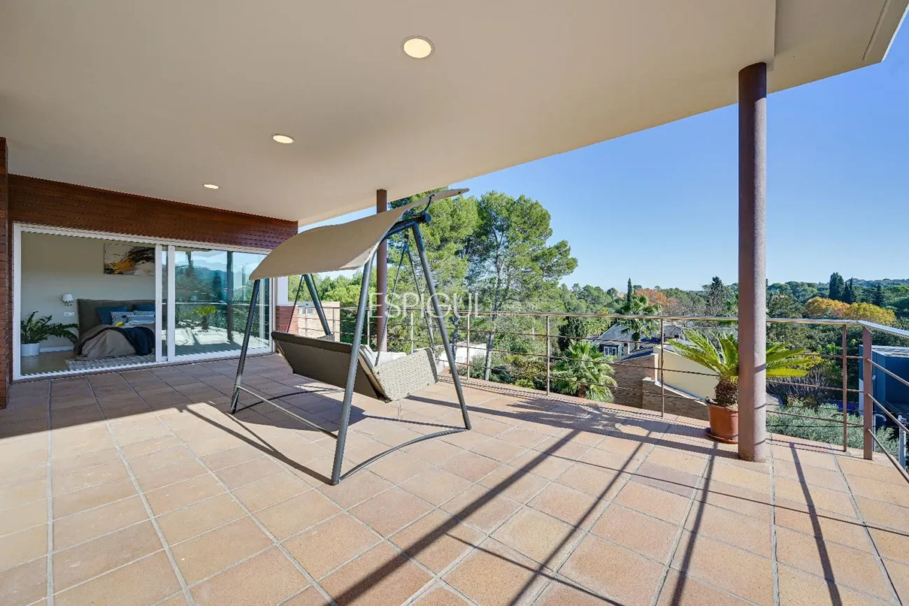 Chalet independiente con piscina en Valldoreix