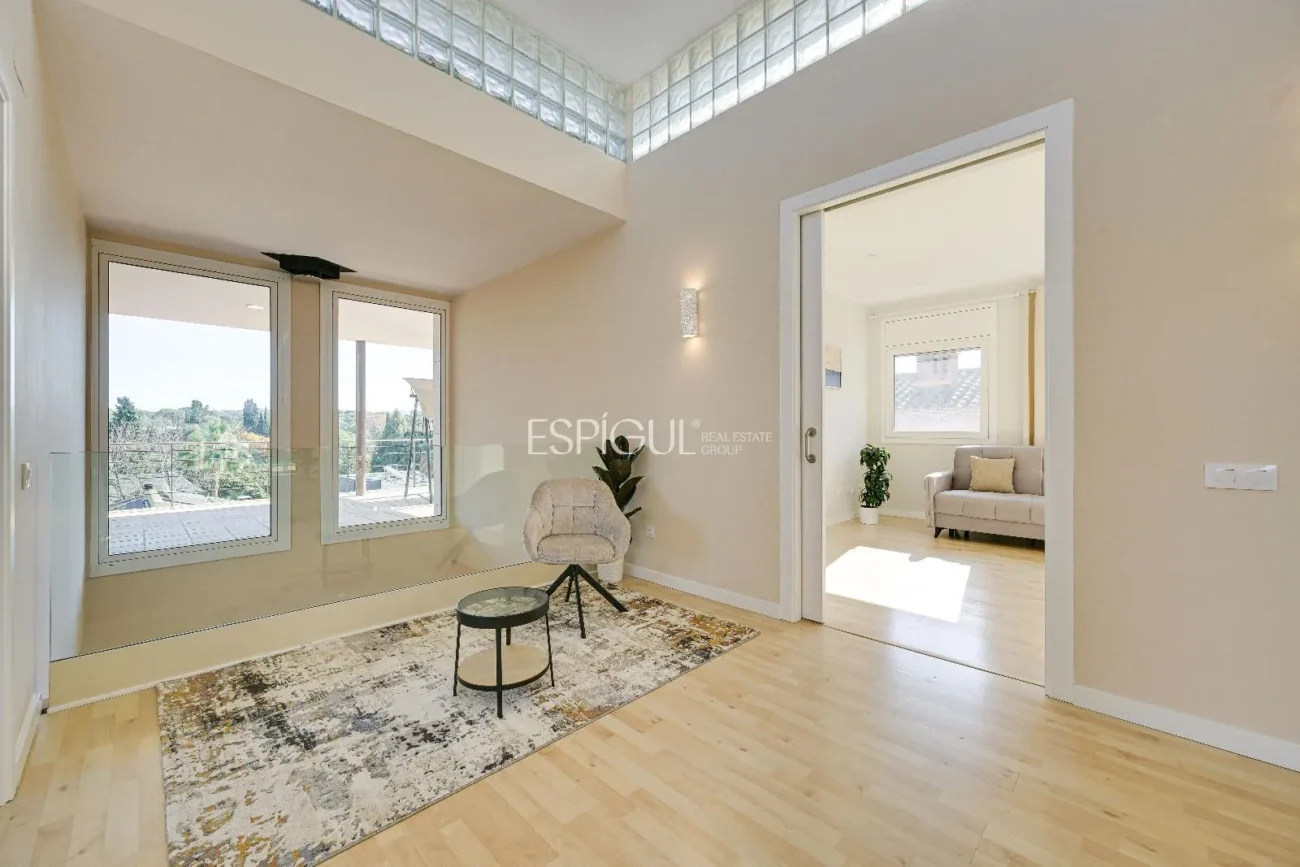 Chalet independiente con piscina en Valldoreix