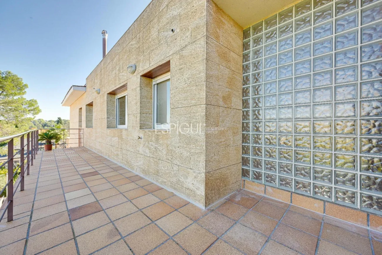 Chalet independiente con piscina en Valldoreix