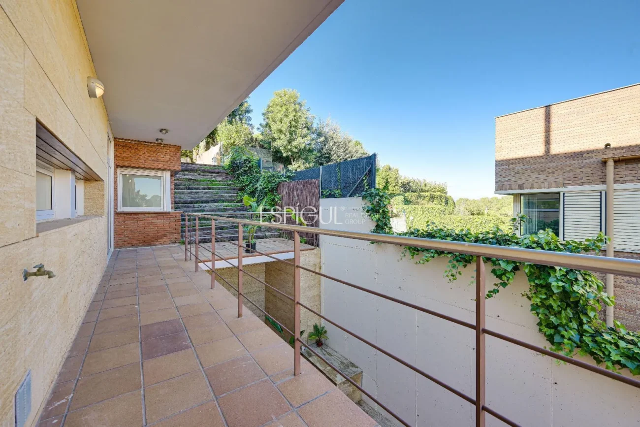 Chalet independiente con piscina en Valldoreix