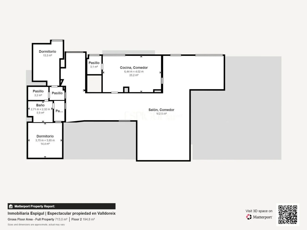 Chalet independiente con piscina en Valldoreix