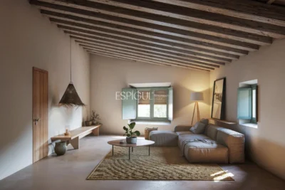 Encantadora casa de pueblo con jardín y garaje en el corazón de Gualta