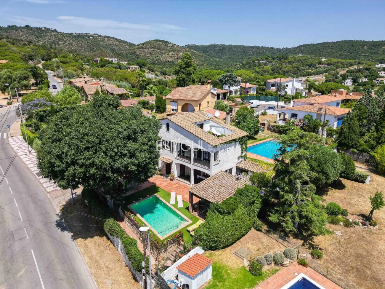 Charmante maison rustique avec vue sur la mer à Platja d’Aro
