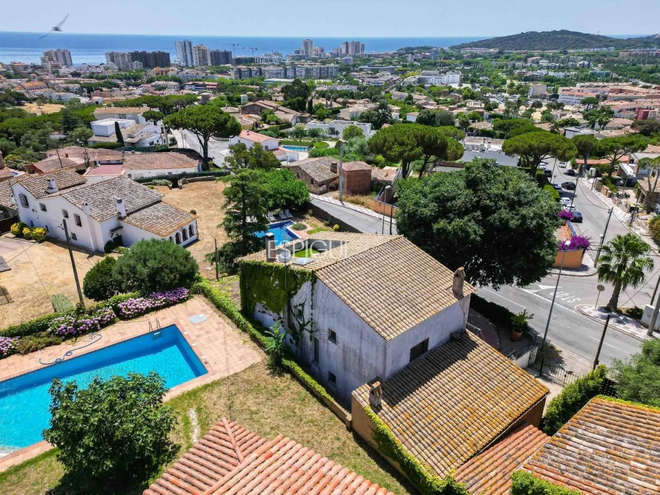 Charmante maison rustique avec vue sur la mer à Platja d’Aro