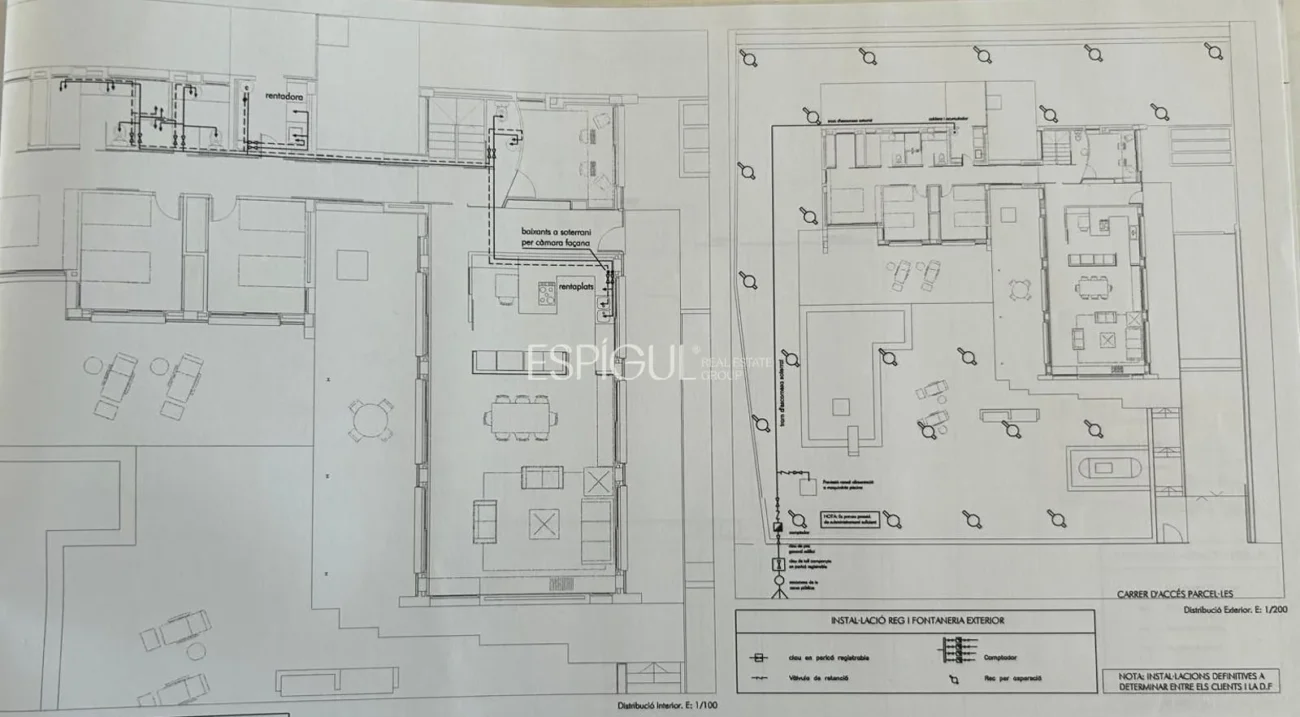 Spektakuläres Haus auf einem großen Grundstück mit Garten und Pool
