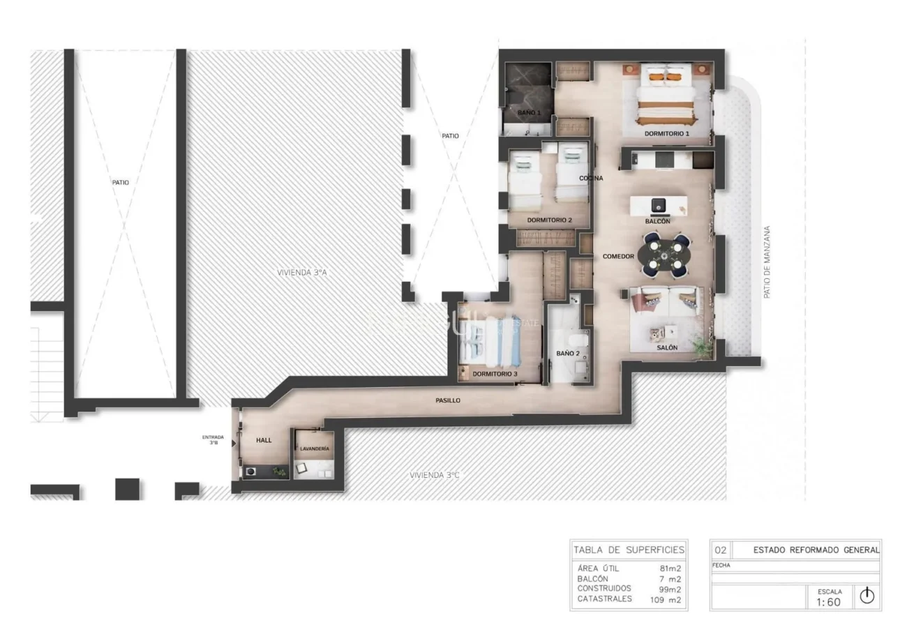 Espectacular piso reformado en Velazquez