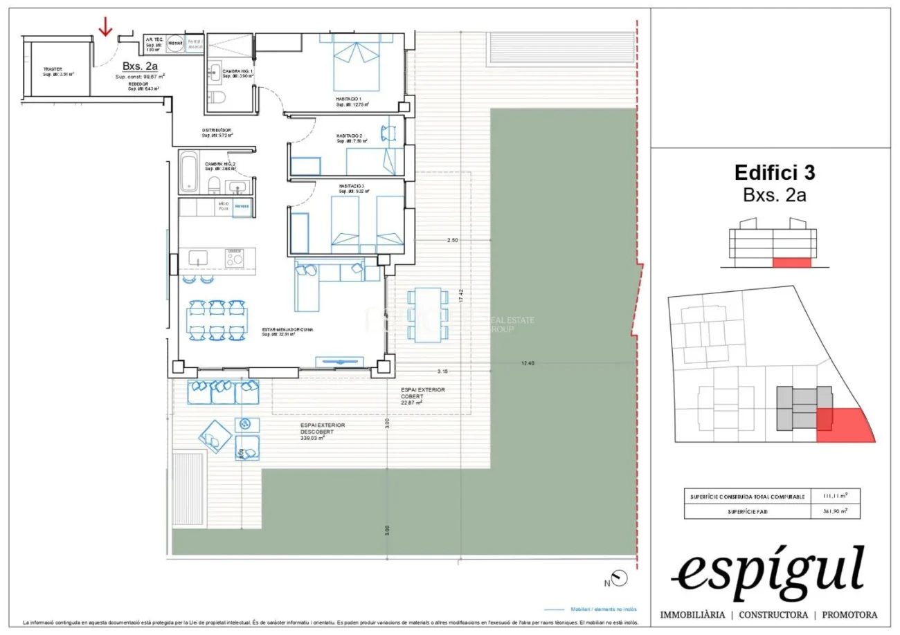 Estrena planta baja con gran jardín – Terrazas de Vilablareix
