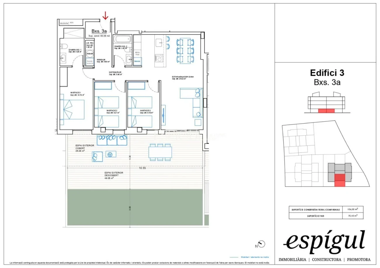 Estrena planta baja con gran jardín – Terrazas de Vilablareix