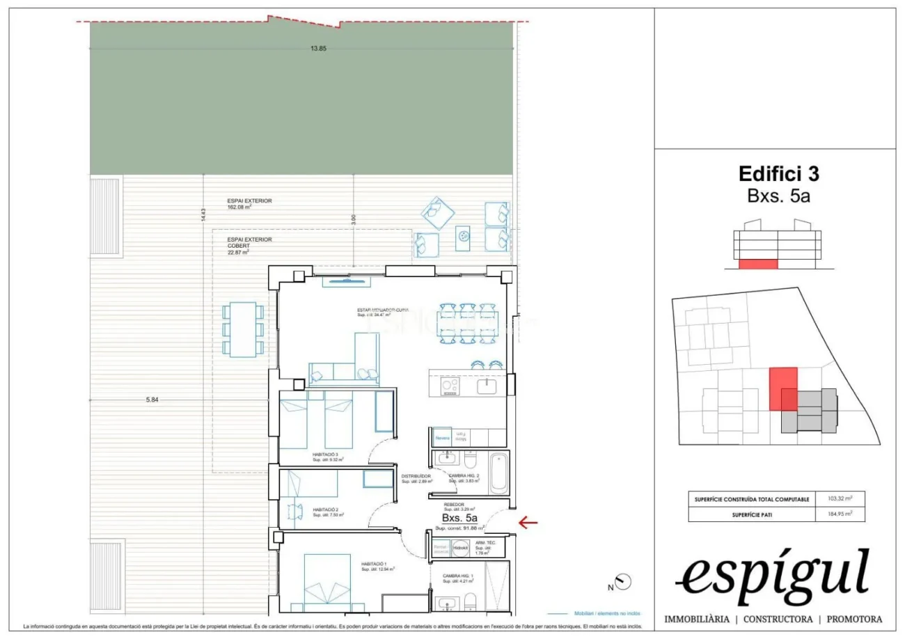 Estrena planta baja con gran jardín – Terrazas de Vilablareix
