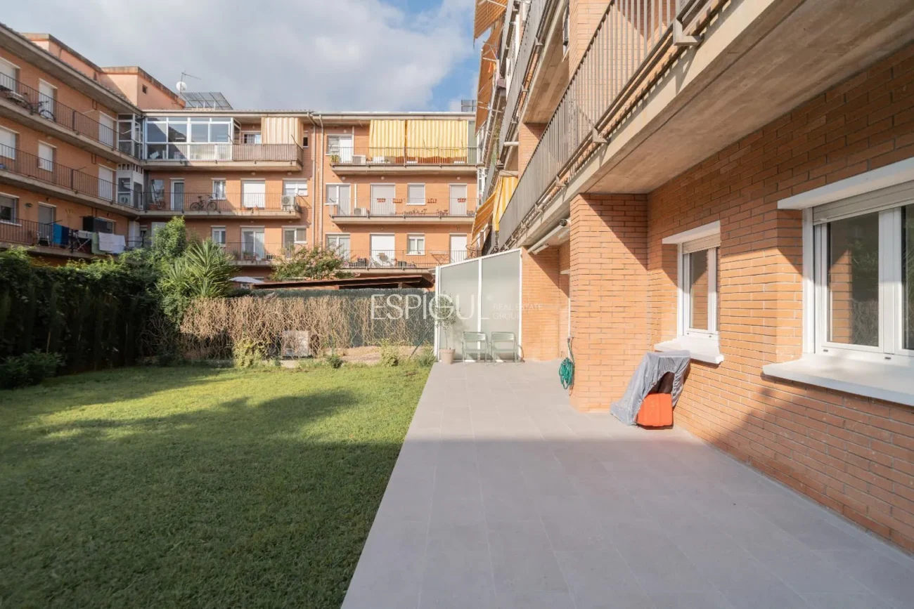 Excelente planta baja con jardín en la Devesa de Girona