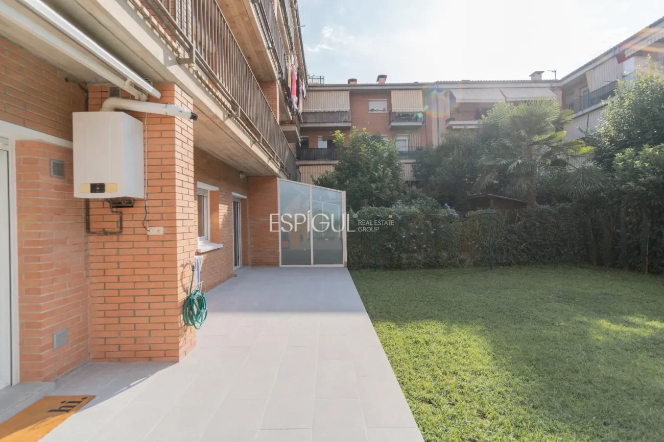 Excelente planta baja con jardín en la Devesa de Girona