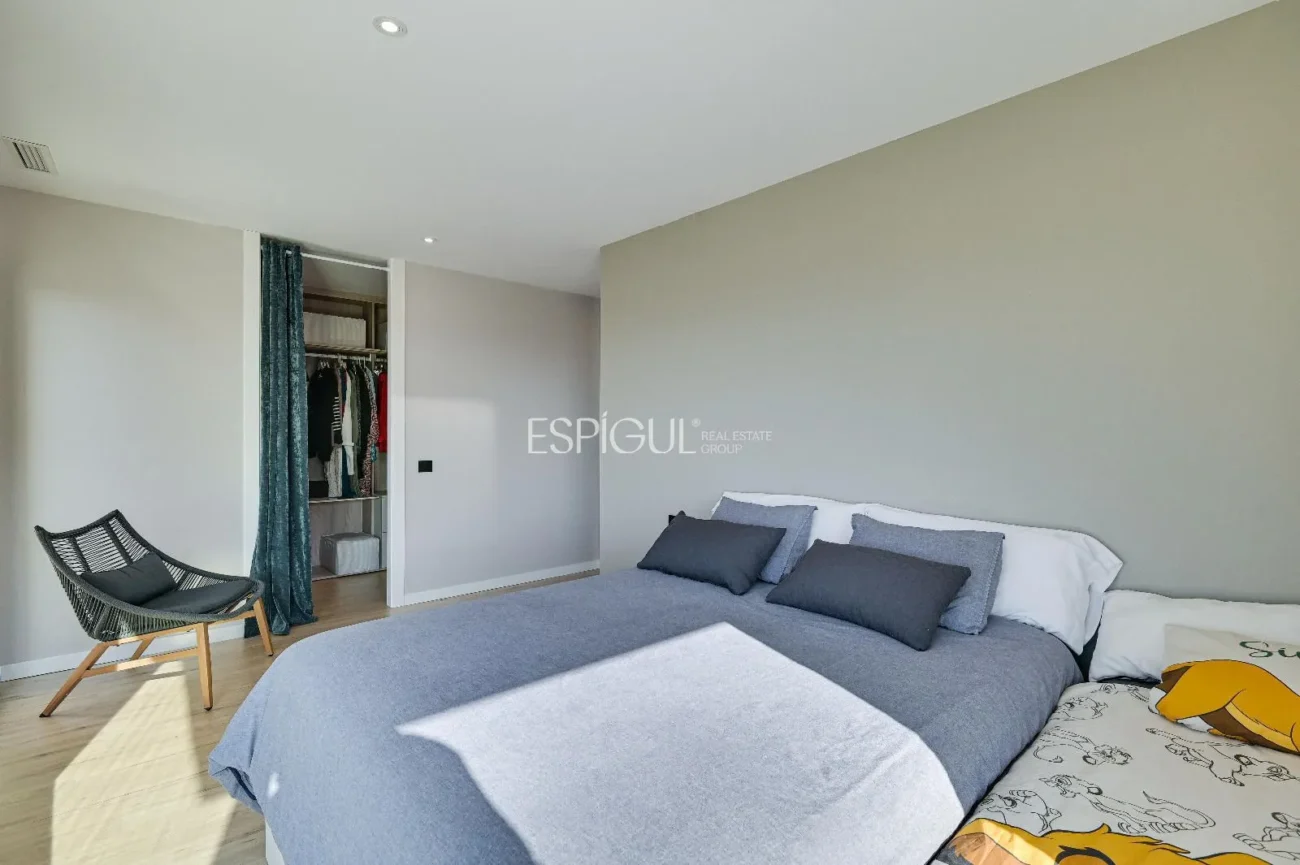 Exclusiva casa con vistas al mar y piscina privada en Santa Susanna