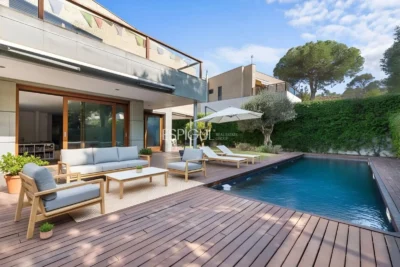 Maison design exclusive à vendre sur le golf de Sant Cugat