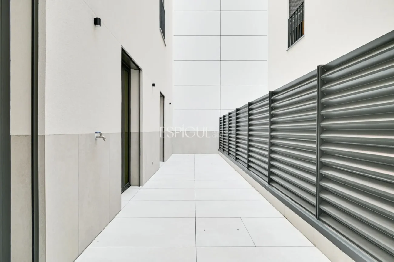 Exclusivo piso de obra nueva con 104 m² de espacio exterior en Sant Gervasi-Galvany