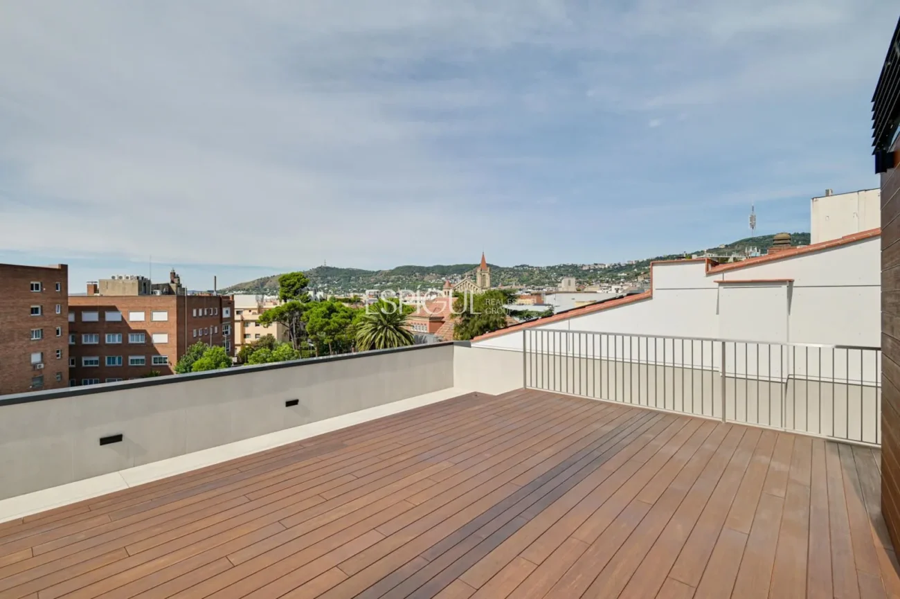 Exclusivo piso de obra nueva con 104 m² de espacio exterior en Sant Gervasi-Galvany