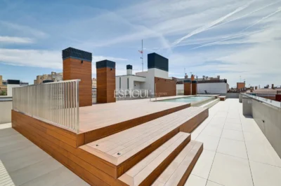 Exclusivo piso de obra nueva con 104 m² de espacio exterior en Sant Gervasi-Galvany