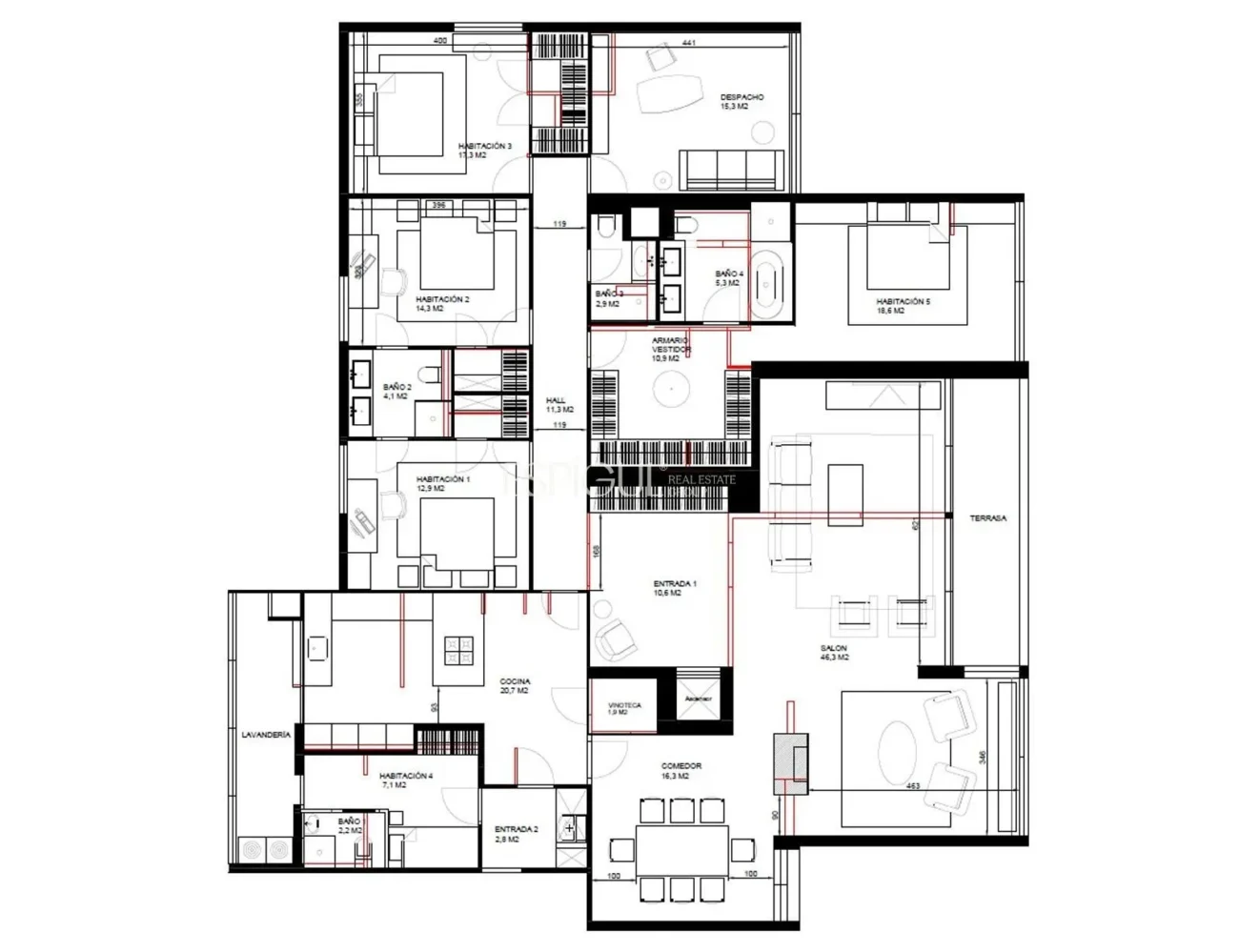 Exclusiu pis en venda a Jardí de Tòquio, Pedralbes